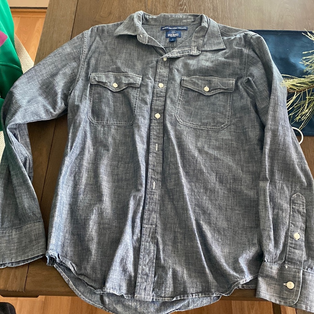 Mens old navy button up